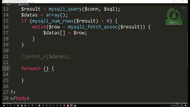 Inserting database results into array in PHP Programming смотреть онлайн