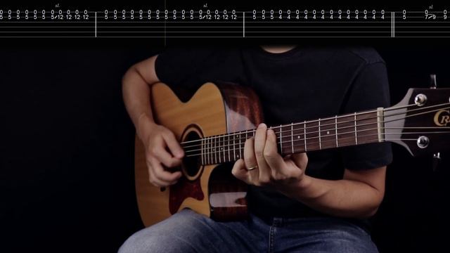 Fix You (Coldplay) на гитаре + табы смотреть онлайн