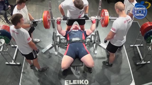 Luke Richardson - 1010.5 kg @ 21 y/o - EPF Classic Championships 2018 - 1st Place 120+ Jr смотреть онлайн