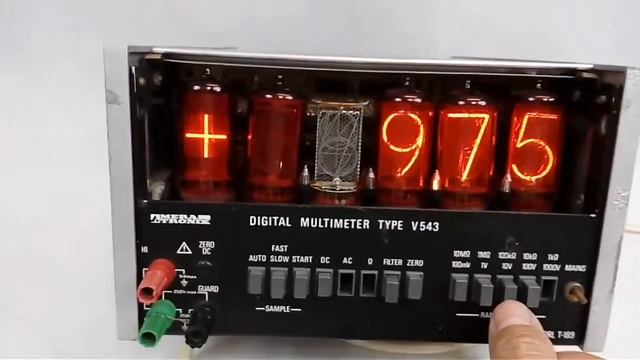 DIGITAL MULTIMETR TYPE V543. смотреть онлайн