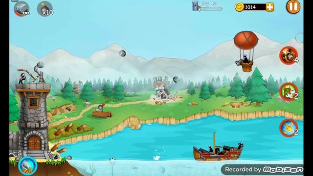Победа над подводным боссом | прохождение игры The Catapult: Clash with Pirates | часть 10 смотреть онлайн