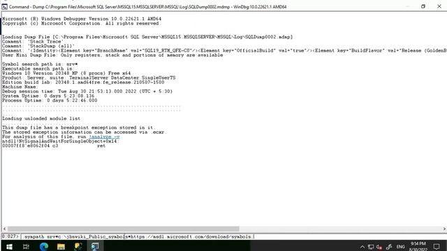 SQL Internal Series - Getting Started with WINDBG and SQL Server Debugging #debugging #jbswiki смотреть онлайн