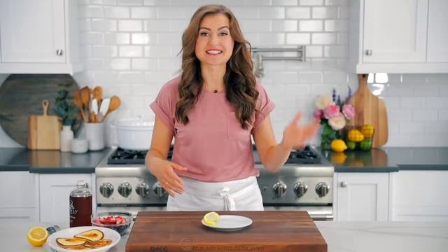 LEMON RICOTTA PANCAKES - Easy Breakfast Pancakes Recipe смотреть онлайн