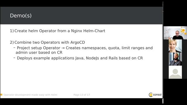 Cloud Native Applications: Operator development made easy with Helm смотреть онлайн