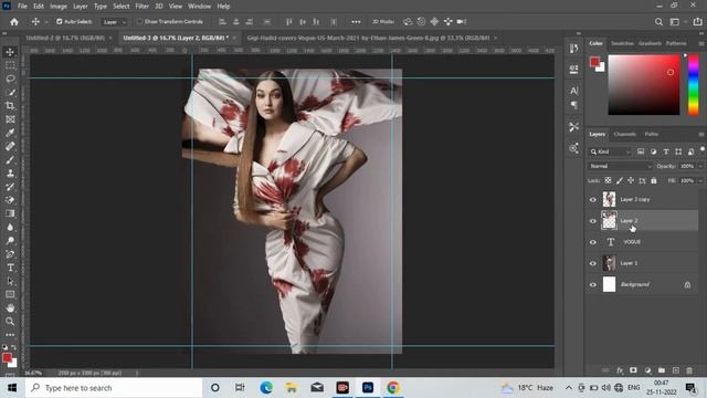 How to Create Magazine Cover Page In Photoshop | Magazine Cover Page Design In Photoshop Tutorial смотреть онлайн