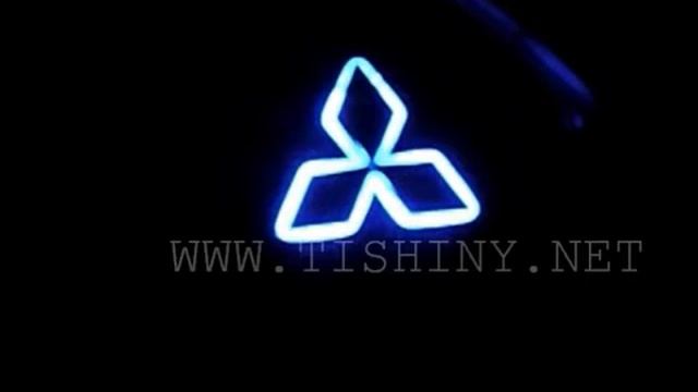 Логотипная светодиодная подсветка эмблемы Mitsubishi смотреть онлайн