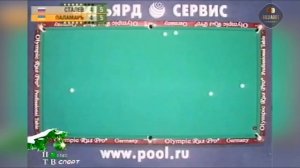 Легендарный удар Паламаря! Сталев - Паламарь. Великолепная 8-ка, 2005. Финал. Бильярд. Billiards.