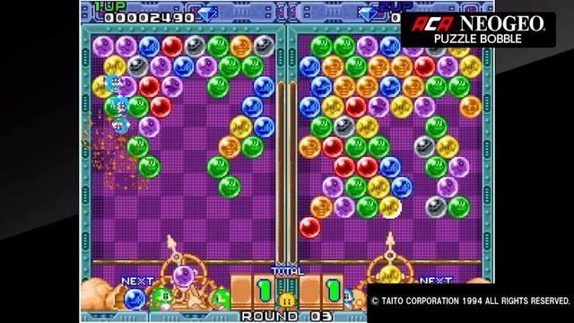 ACA NEOGEO PUZZLE BOBBLE. Gameplay. Trailer. More about this game at the link below смотреть онлайн