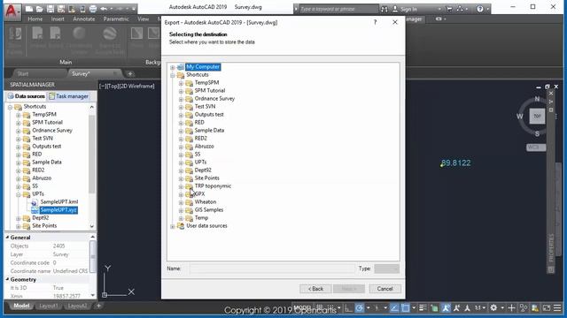 Getting the Z-coordinate from labels content (AutoCAD) - Spatial Manager Blog смотреть онлайн