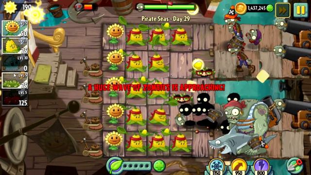 Plants vs zombies 2 - #11 ЭПИК БОЙ С ПЕЛИКАНАМИ! Pirate Seas (пиратские моря) day 29, 30, 31, 32 смотреть онлайн