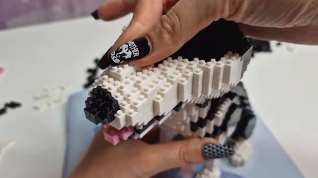 Block Center 3D Puzzle - SIBERIAN HUSKY - 1900 Mini-Blocks Builder Set #gifted смотреть онлайн