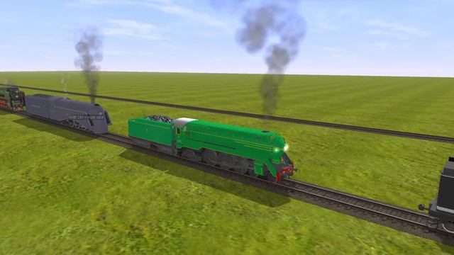 Trainz A New Era: Streamlined Steam Locomotives Whistles