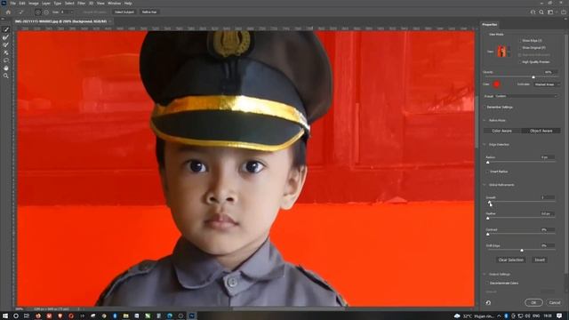 ONE CLICK CARA MEMOTONG FOTO DI ADOBE PHOTOSHOP 2021 TUTORIAL PHOTOSHOP 2021 смотреть онлайн