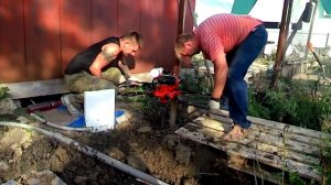 Мотобур, бурение скважин