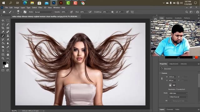 Background Remove in photoshop 2020 /2021| Online Photo Background Remove| Photoshop 2021 смотреть онлайн