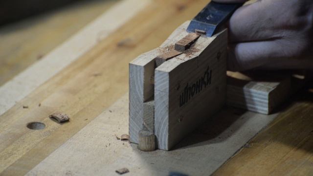 Столярный шаблон для шпонки. смотреть онлайн