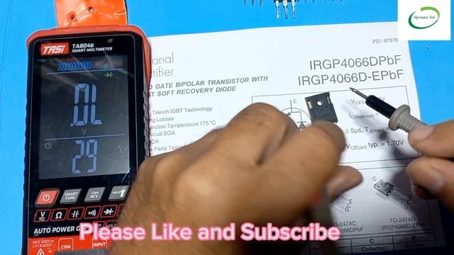How to test IGBT, Mosfet, Transistor, and Power diode in English/Urdu. смотреть онлайн