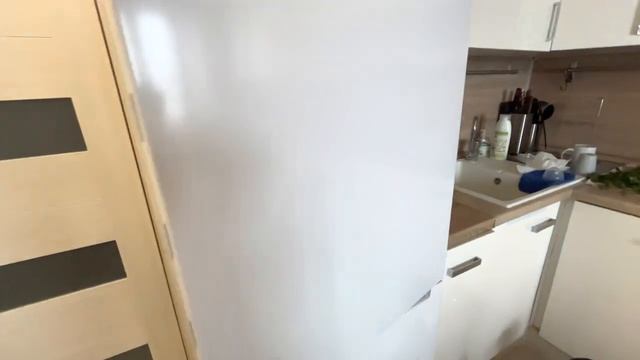 Переехали, купили квартиру, новый холодильник GORENIE