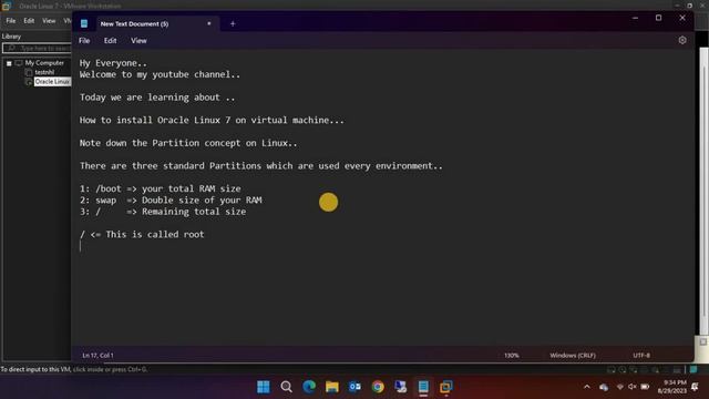 Step by Step Installation of Oracle Enterprise Linux 7 on Virtual Machine | 2023 смотреть онлайн