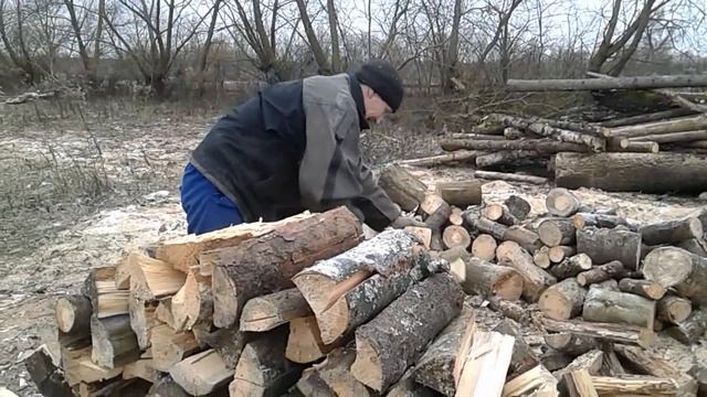 Заготовка дров!Микроавтобус для перевозки дров! смотреть онлайн