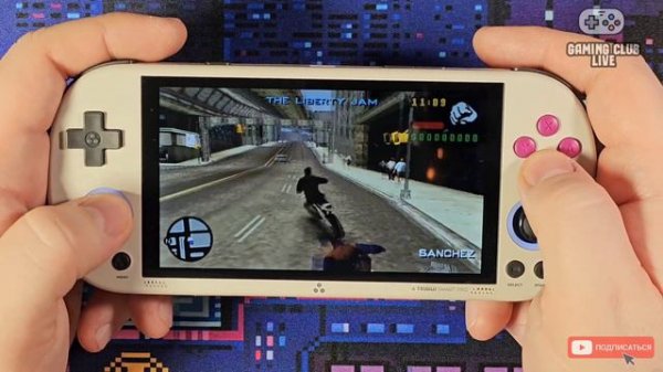 TRIMUI SMART PRO тест игр от SONY PSP