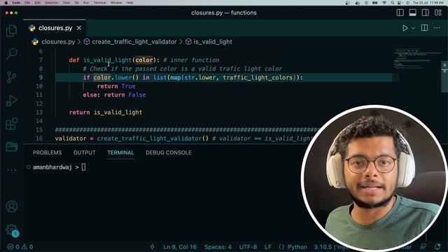 Nested Functions and Closures in Python || What are closures in Python? смотреть онлайн
