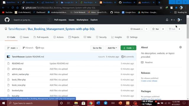 Online Bus Booking Management System || with php mysql || source code || смотреть онлайн