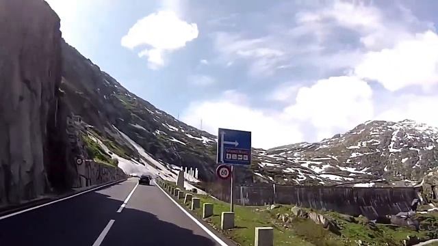 Перевал Гримзель (Grimselpass). Швейцария. смотреть онлайн