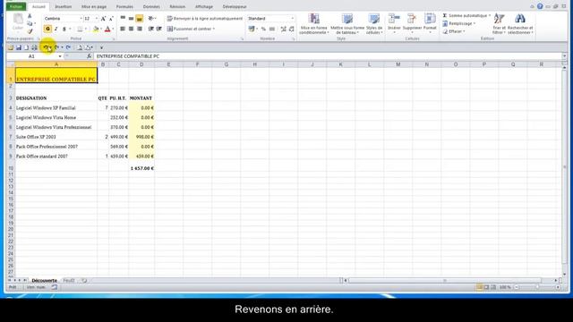 Partie 2 : Les Bases d'Excel 2007 ou 2010 - Excel Basic смотреть онлайн