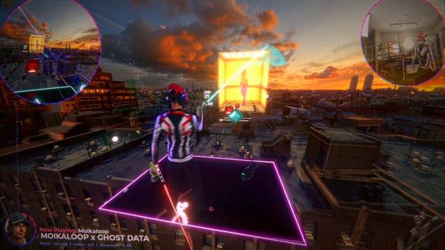 Full Bodied ⭕️ MOIKALOOP ♾️ GHOST DATA // in Beat Saber // Mixed Reality // MMD смотреть онлайн