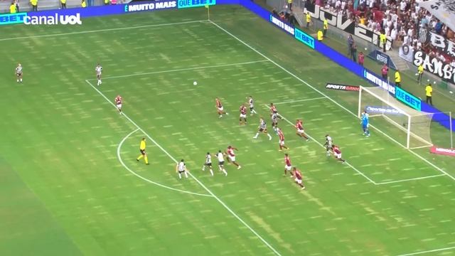 FLAMENGO 1 X 2 SANTOS - CAMPEONATO BRASILEIRO 2023; VEJA OS GOLS смотреть онлайн