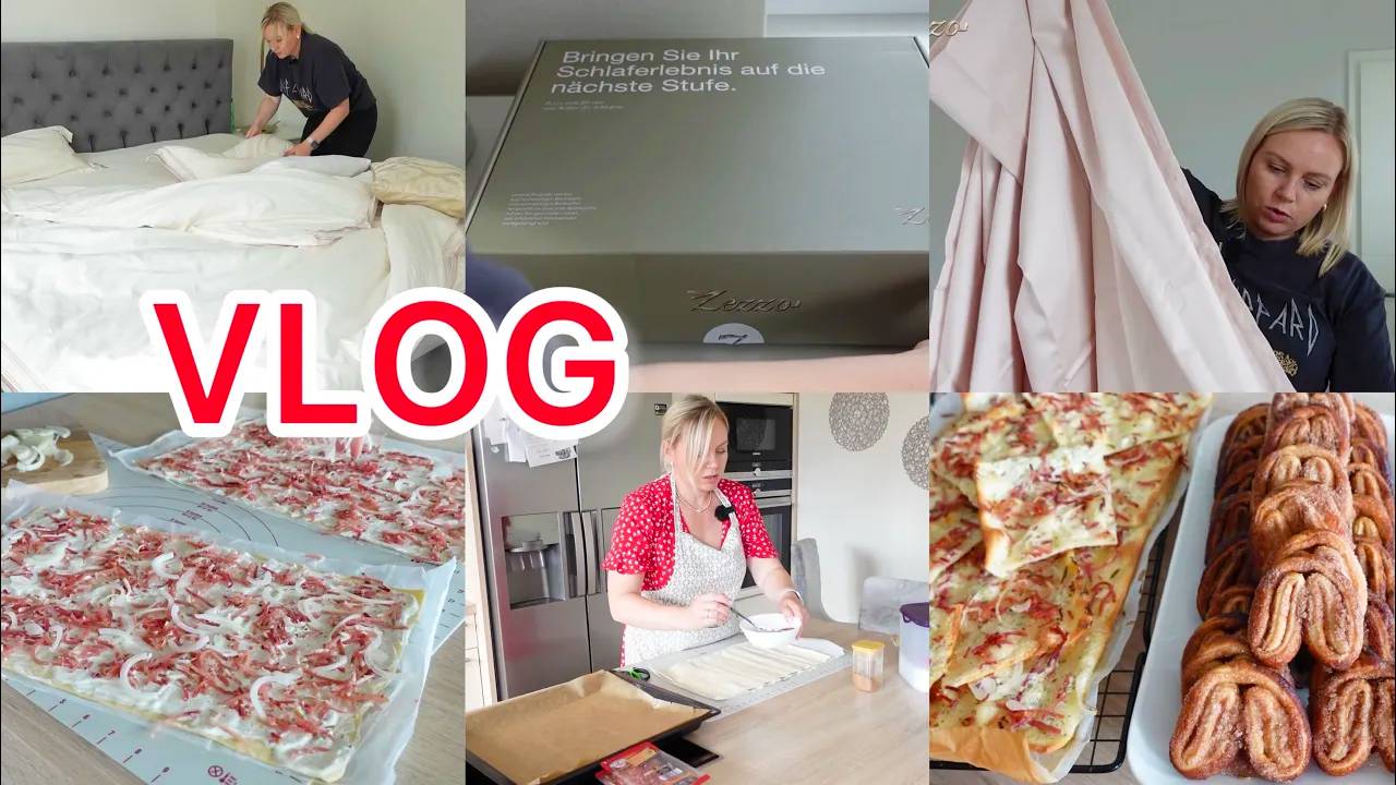 VLOG🇩🇪: В ЦВЕТОЧНОМ МАГАЗИНЕ/ НОВОГОДНИЙ ДЕКОР🙈ПОСТЕЛЬНОЕ БЕЛЬЁ С ZEZZO🔥УШКИ ИЗ СЛОЁННОГО ТЕСТА смотреть онлайн