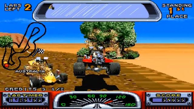 Arcade ( ) Road Riot 4WD (1991) Longplay (Atari) смотреть онлайн