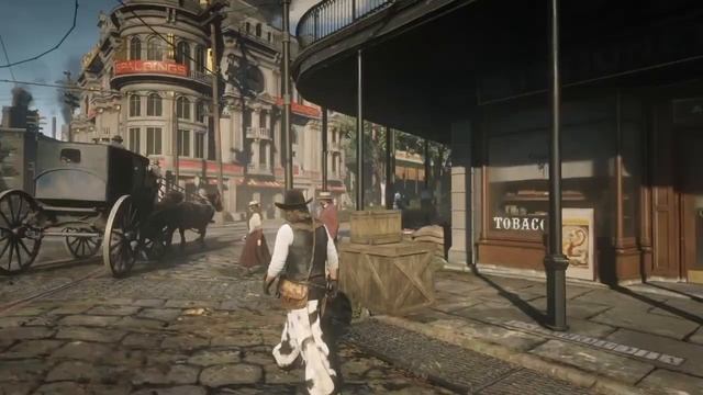 PS4: Red Dead Redemption 2. Gameplay and Quick Draw explanation! смотреть онлайн