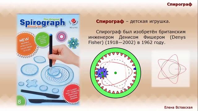 Алгоритм Спирографа на C# смотреть онлайн