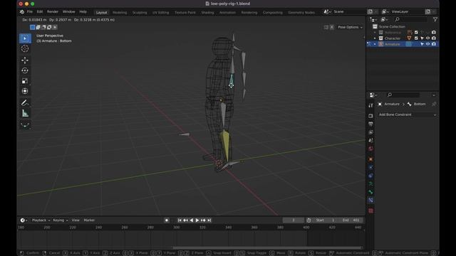 Rig and Animate Low Poly Character in 15 Minutes Blender 3.2 смотреть онлайн