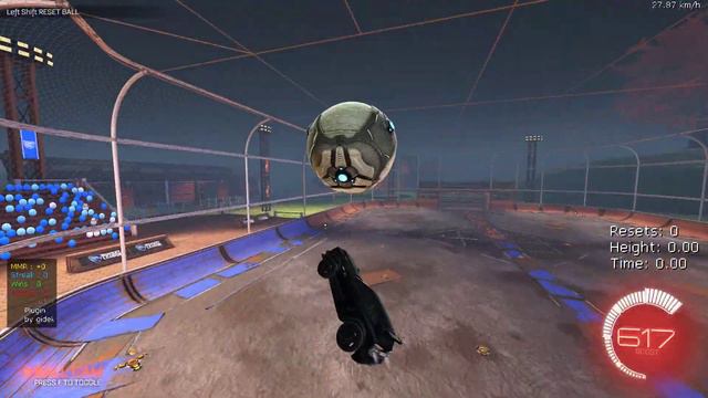 Cross map air dribble training | Rocket League смотреть онлайн