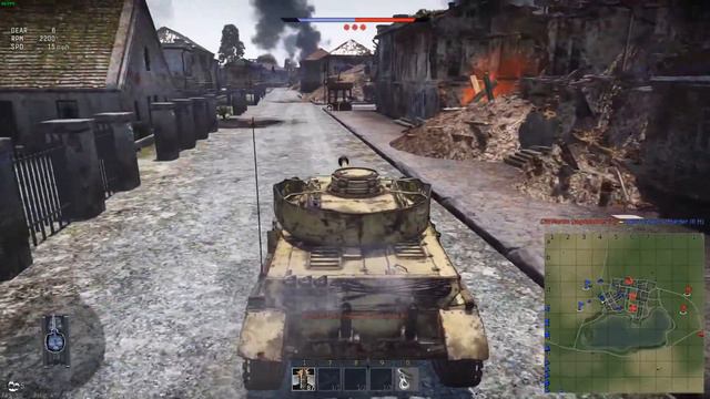 War Thunder Tank Arcade Gameplay : Panzer IV Love смотреть онлайн