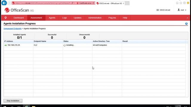 Trend Micro OfficeScan Installation on Unmanaged Endpoint смотреть онлайн