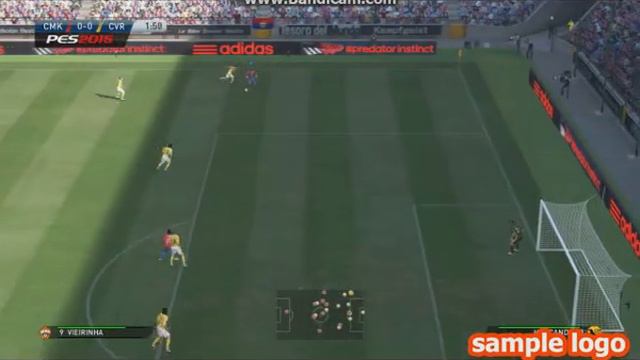 PES 15 Опасный удар веериньи смотреть онлайн