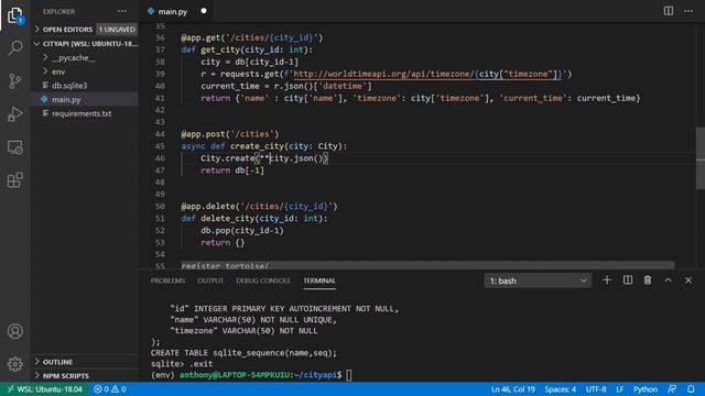 Integrating Tortoise ORM into a FastAPI App смотреть онлайн