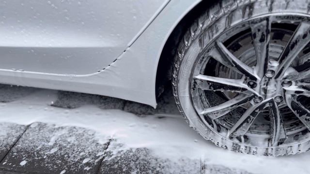 How to wash & detail a Tesla - Exterior auto detailing - 4K смотреть онлайн