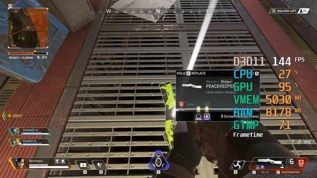 GeForce GTX 1660 ti -- AMD Ryzen 5 2600 -- Apex Legends FPS Test смотреть онлайн