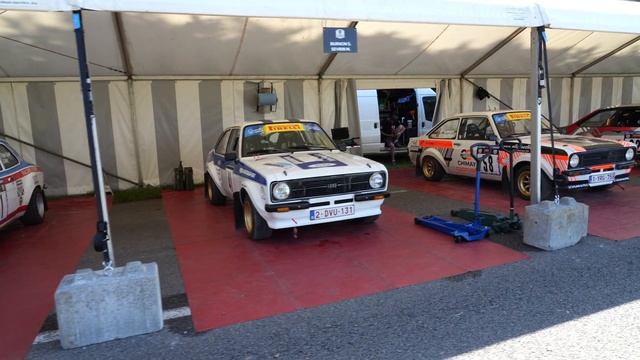 Escort Rally Special 2023 servicepark + Ford Chimay Revival + startgrid (4K) смотреть онлайн