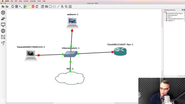 Free TACACS GUI Server: Easy way to add AAA servers to your GNS3 labs! (Part 1) смотреть онлайн