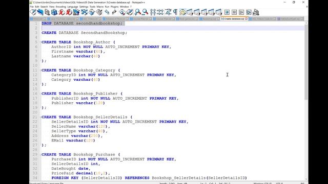 Data Generation 3 - Populating the database смотреть онлайн