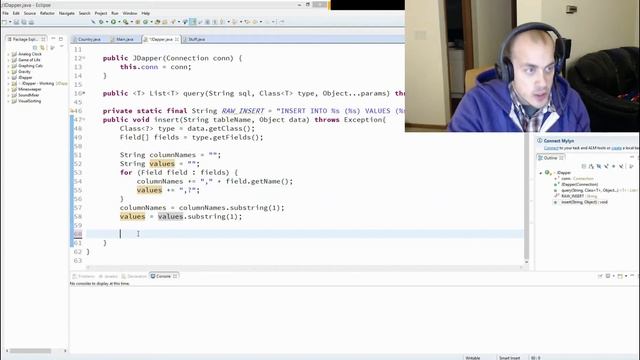 B&C - JDapper - Implementing Inserts (Java) смотреть онлайн