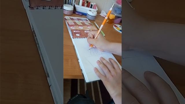 Как нарисовать кактус с цветами мини урок рисования ? смотреть онлайн