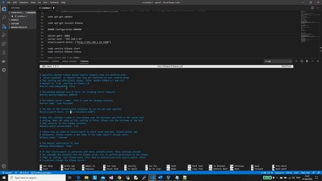 Kibana Installation on ubuntu 18.04 running on Virtualbox смотреть онлайн