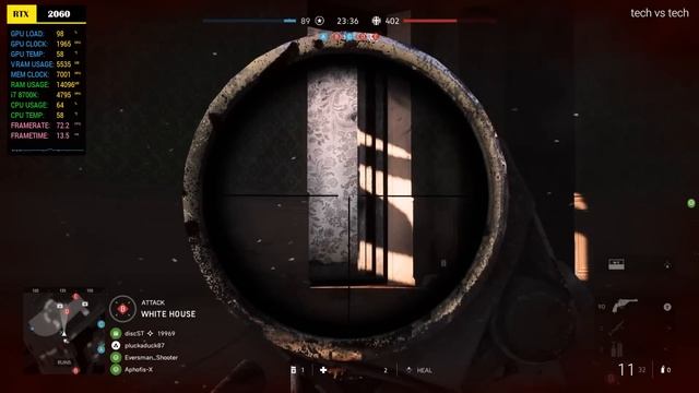 RTX 2060 Battlefield 5 | RTX ON | 1080p смотреть онлайн